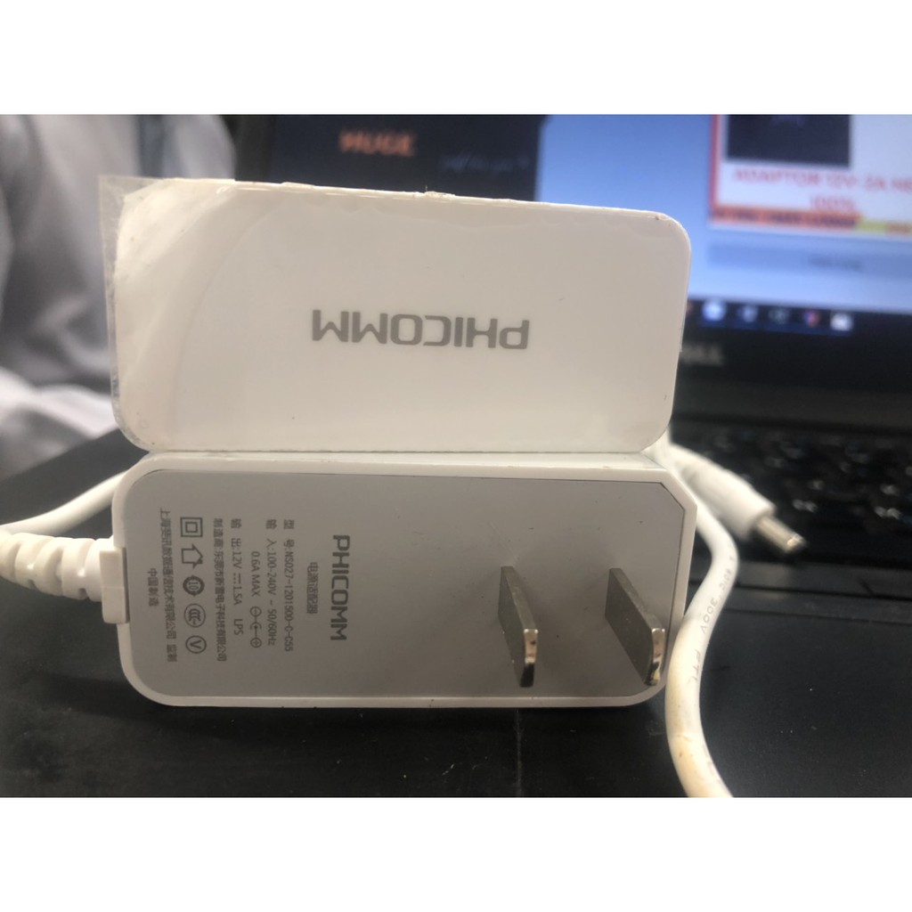 Nguồn Phicomm 12v 1.5a - Camera hàng xịn chính hãng - adapter 12v1.5a - adapter camera- DC 2.1MM | BigBuy360 - bigbuy360.vn