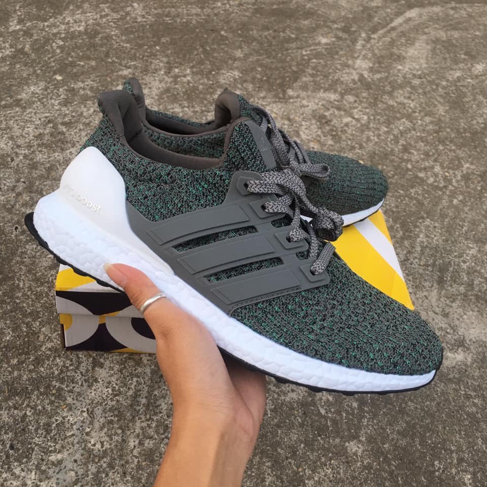 Giày ultra boost 4.0 xanh rêu tự nhiên