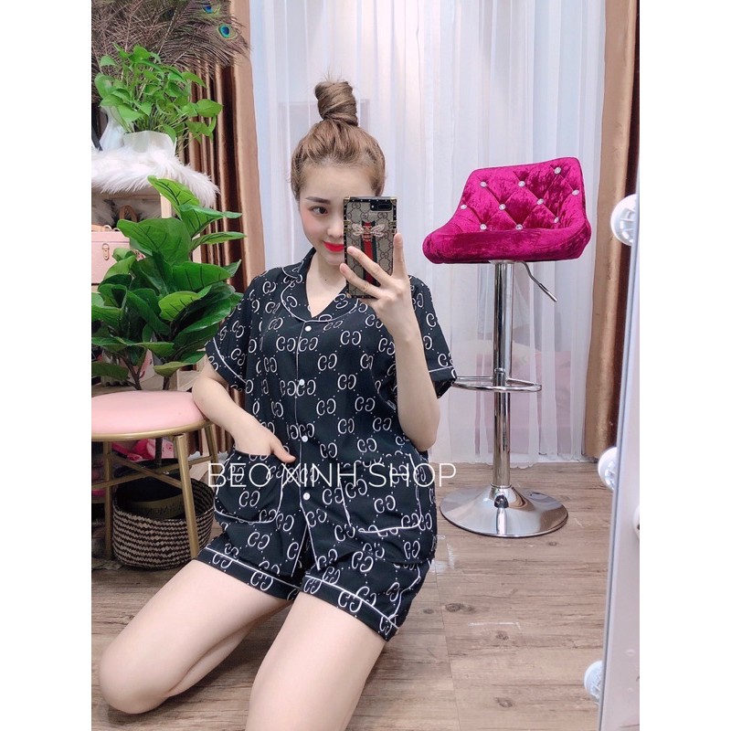 Đồ Ngủ 55-100kg Đùi 2 túi Bigsize Cao Cấp Vải lụa nhật Lạnh Mặc Cực Thích | BigBuy360 - bigbuy360.vn