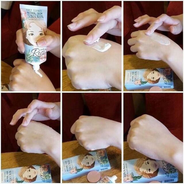 Kem chống nắng Rosie First Essence Whitening Serum Suncreen SPFF45PA+++ | BigBuy360 - bigbuy360.vn