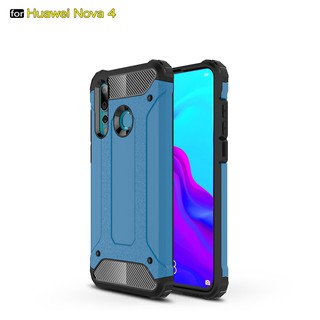Case For Huawei Nova 3e 3i 4 4e TPU+PC cover