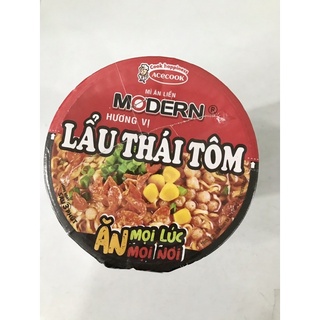 Mì ly Modern lẩu thái tôm 67g