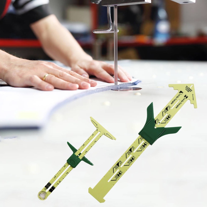 Thước Trượt Đo Lường Hình Chữ T 5 Trong 1 Chuyên Dụng Trong May Vá