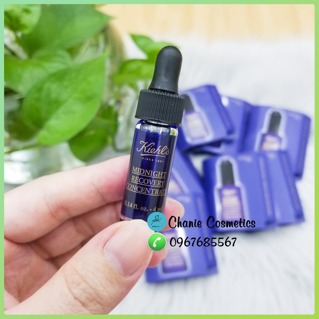 [Kiehl's] Serum phục hồi tái tạo da Kiehls Midnight Recovery Concentrate 4ml
