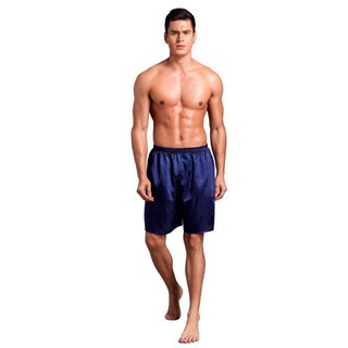 Quần sọt pijama chất phi bóng cho nam giới