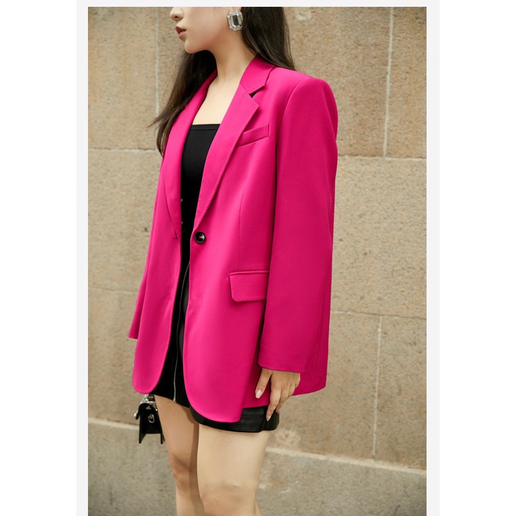 ICHIC- Áo VE016 hồng cực phong cách, trẻ trung.