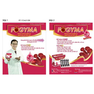Sắt Hữu Cơ FOGYMA(Hộp 20 ống)