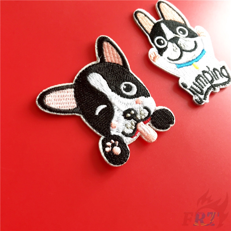 ☸ Pets &amp; Animals：Husky - Dogs Iron-on Patch ☸ 1Pc/2Pcs Diy Sew on Iron on Badges Patches