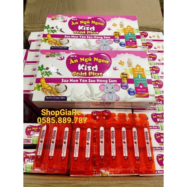 Siro ăn ngủ ngon baby kids sữa non yến sào giúp bé ăn ngon ngủ tốt bé thông minh, hỗ trợ bé kén ăn, ngủ không ngon giấc