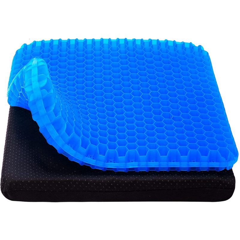 Đệm Ngồi 2 Lớp 3D Thoáng Khí – Nệm Ngồi Bệt Silicon Đàn Hồi
