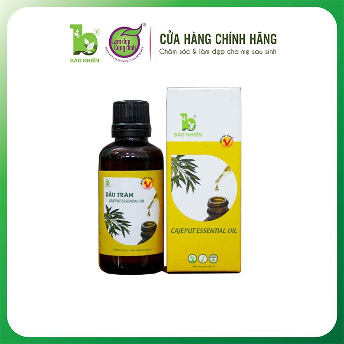 Dầu Tràm Sát Khuẩn Giữ Ấm Chống Cảm Lạnh Cho Trẻ Nhỏ Và Mẹ Bầu 50ml - Bảo Nhiên