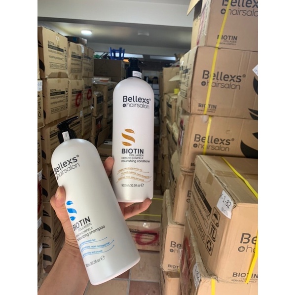 Gội xả biotin bellexs