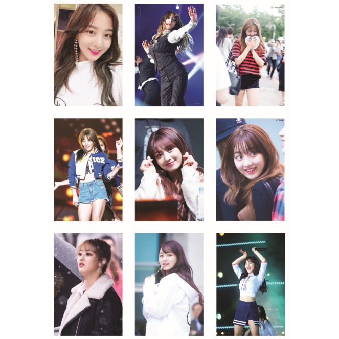 Lomo card ảnh thành viên TWICE - JIHYO full 54 ảnh