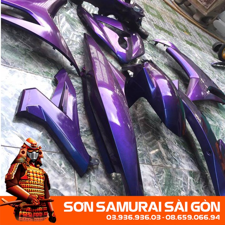 MÀU 3D T901****  SƠN PHUN XE MÁY KUROBUSHI/ SAMURAI