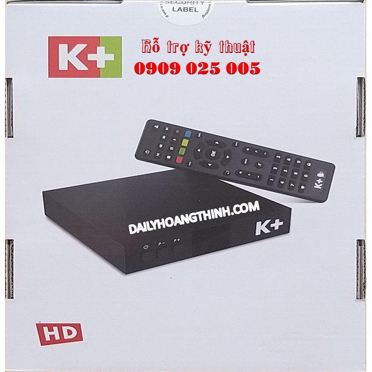 Đầu thu K+ HD - Full HD, Đầu K+ Vệ Tinh Xem hơn 170 kênh truyền hình K+ [Chính Hãng]