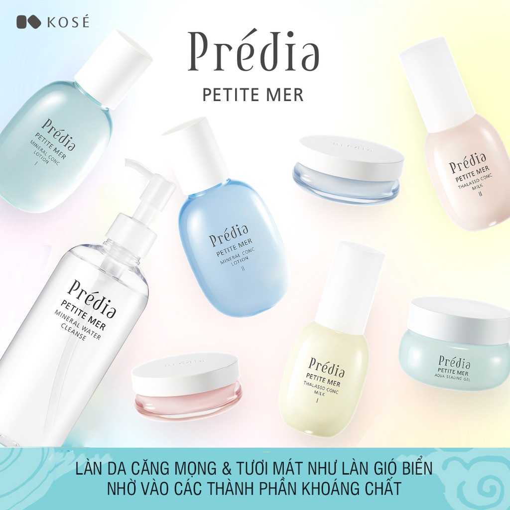 Dầu Tẩy Trang Dịu Nhẹ, Thu Nhỏ Lỗ Chân Lông Dầu Thừa Dành Cho Da Nhạy Cảm Kosé Prédia 150ml Nhật Bản