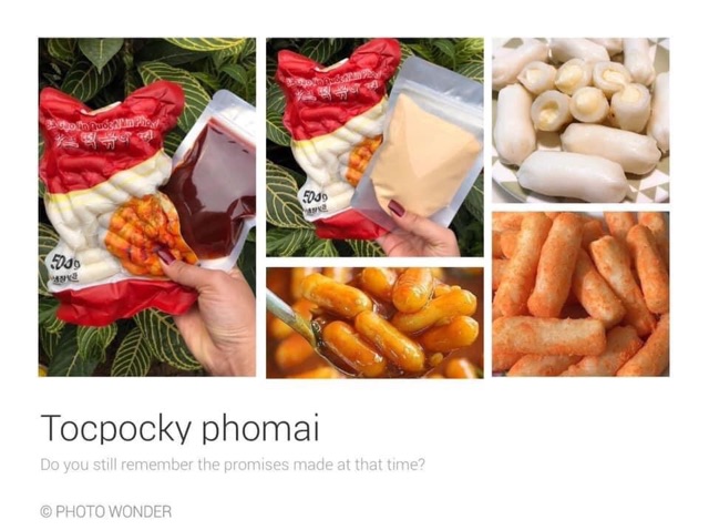 BÁNH GẠO TOKBOKKI HÀN QUỐC/SỐT/PHOMAI