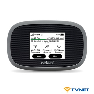 Bộ phát wifi 4g verizon mifi 8800l cat18 tốc độ 1200mbps. hàng cao cấp - mới 100% fullbox