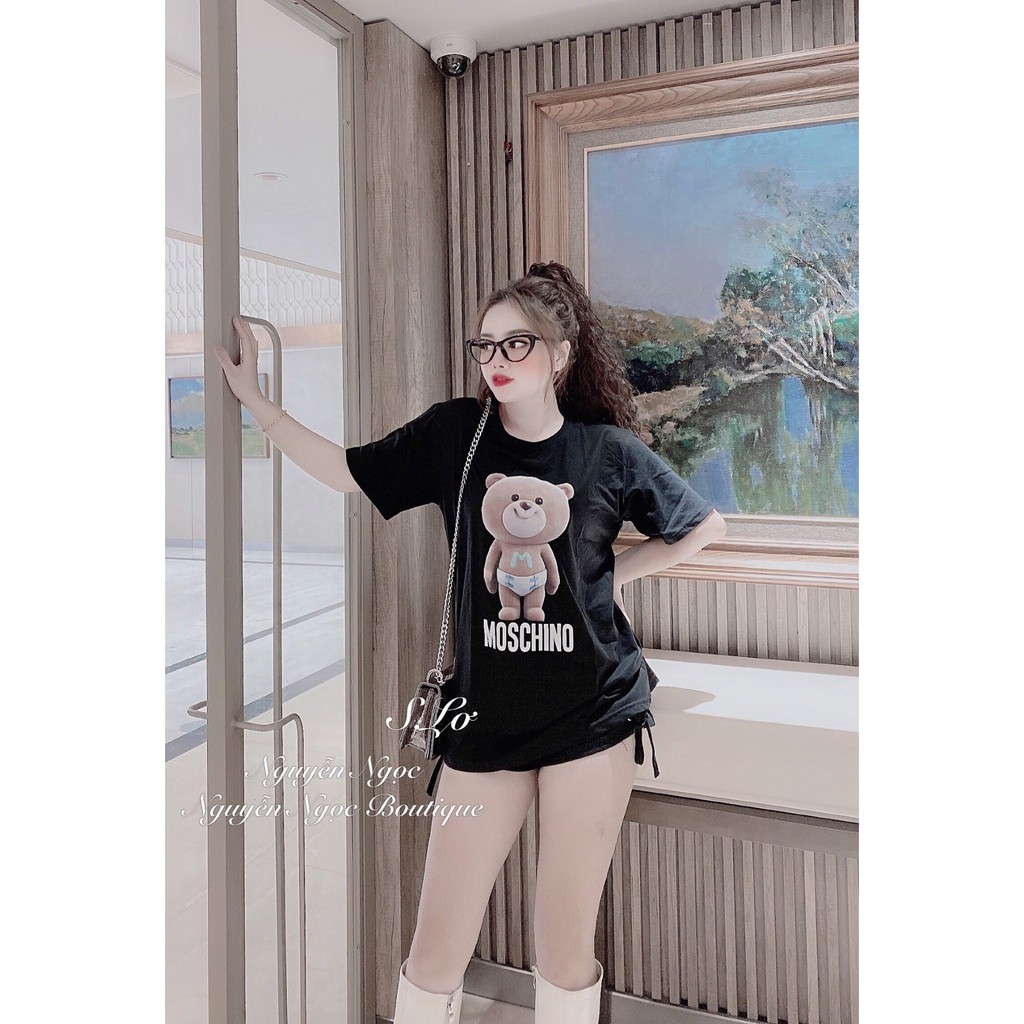 [Mua 2 sản phẩm để được giảm 10% tối đa 30k cho đơn hàng 99k] Áo thun nam nữ Tay lỡ in hình 3D Cotto