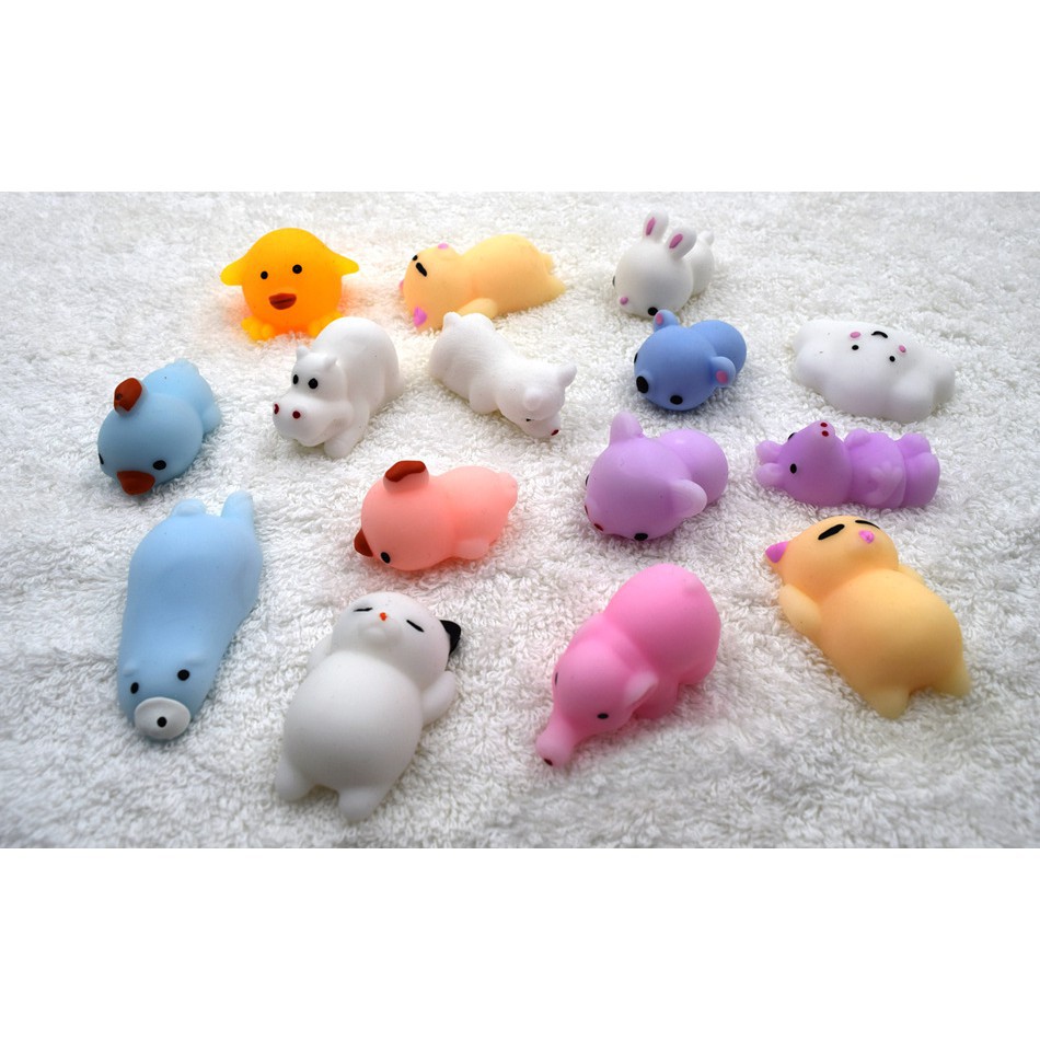 COMBO 20 Squishy Mochi Dễ Thương , Mềm Bóp Đã- - giá rẻ bất ngờ mã EJK15 Wmua là có quà