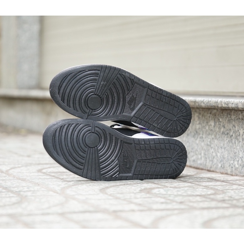 Giày Thể Thao NIKE JORDAN FADEAWAY BLACK WHITE GRAPE AO1329-035 CŨ CHÍNH HÃNG