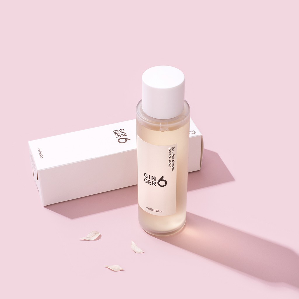Toner dưỡng da trắng hồng từ gừng GINGER6 like white blossom Essence Toner 150ml - Date 08/07/2024