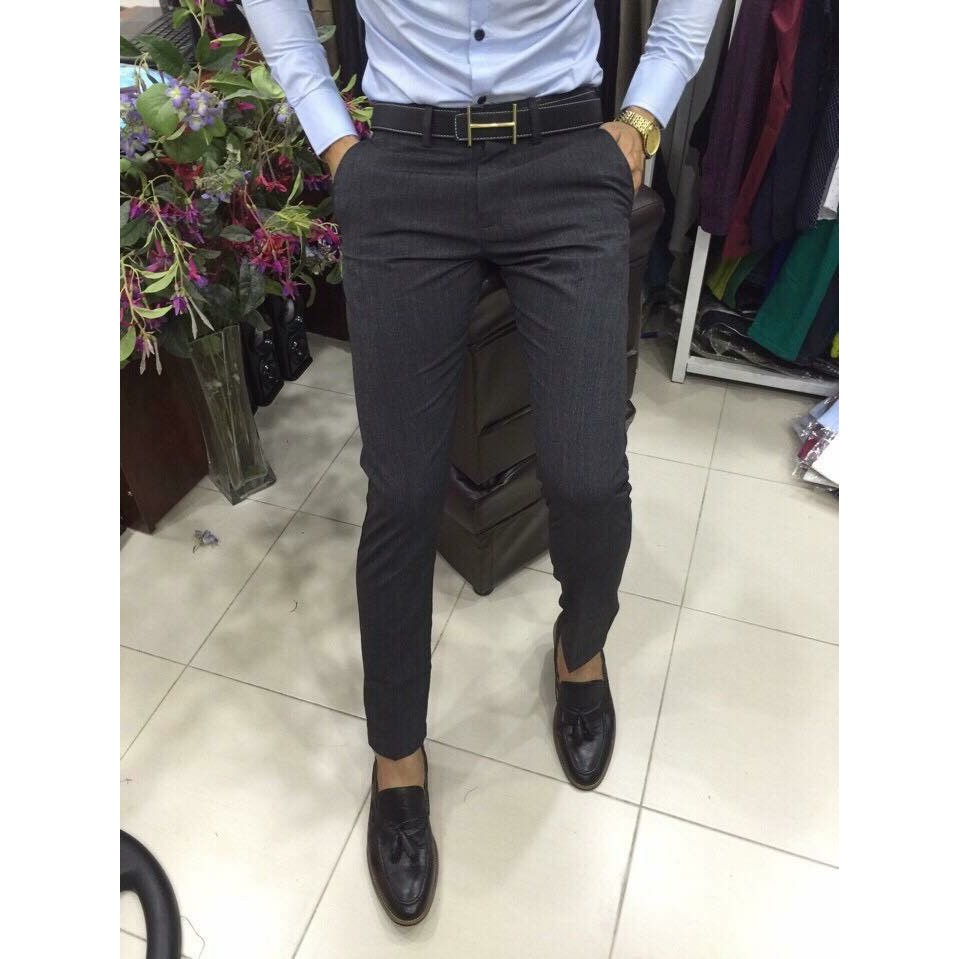 &lt;FREE SHIP&gt; Quần Kaki Ống Côn Co Giãn, Ko Ra màu , Ko Đổ Lông