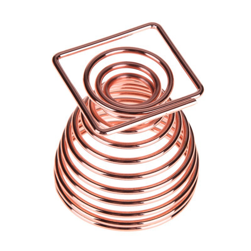 Giá để mút trang điểm màu vàng hồng sang trọng