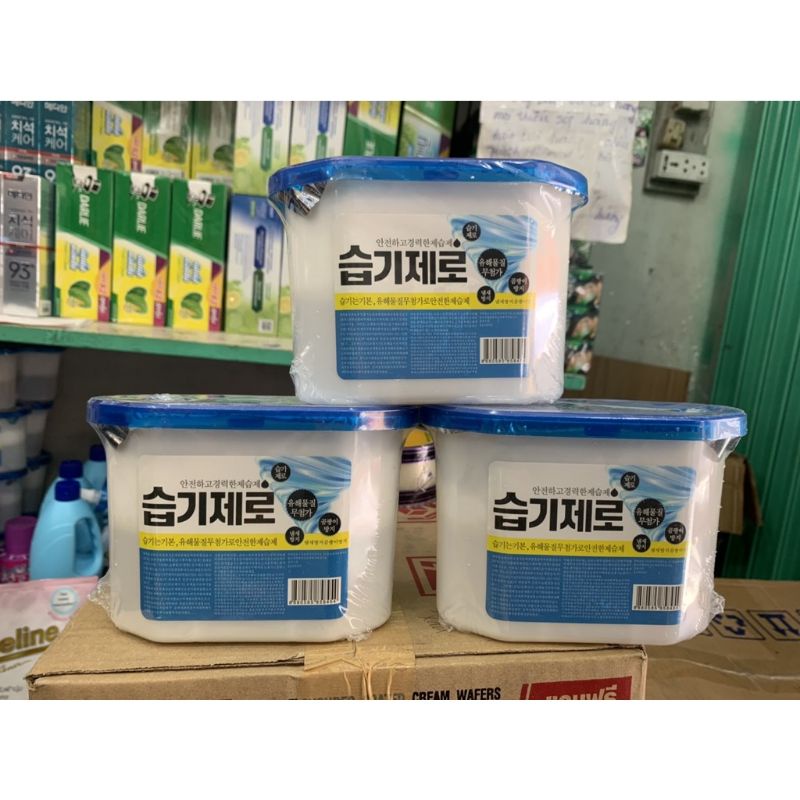 Bình hút ẩm 450gr nhập khẩu Hàn Quốc