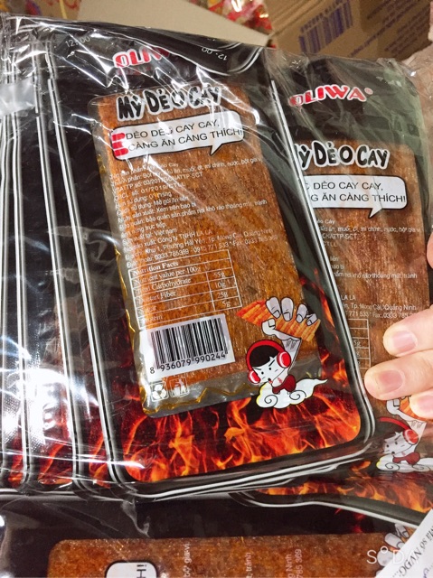 Mỳ dẻo cay 30 gói giá sỉ - mẫu bao bì mới
