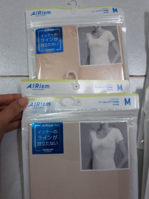 Áo phông thun nữ làm mát Airism Uniqlo