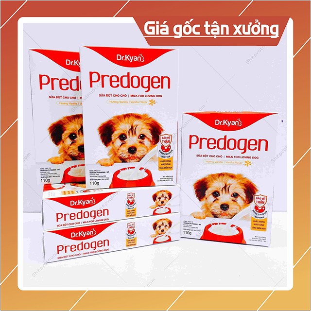 Sữa Bột Predogen Cho Chó Con Sơ Sinh, Chó Lớn Thiếu Dinh Dưỡng 110gr - Bobo Pet Shop Hà Nội