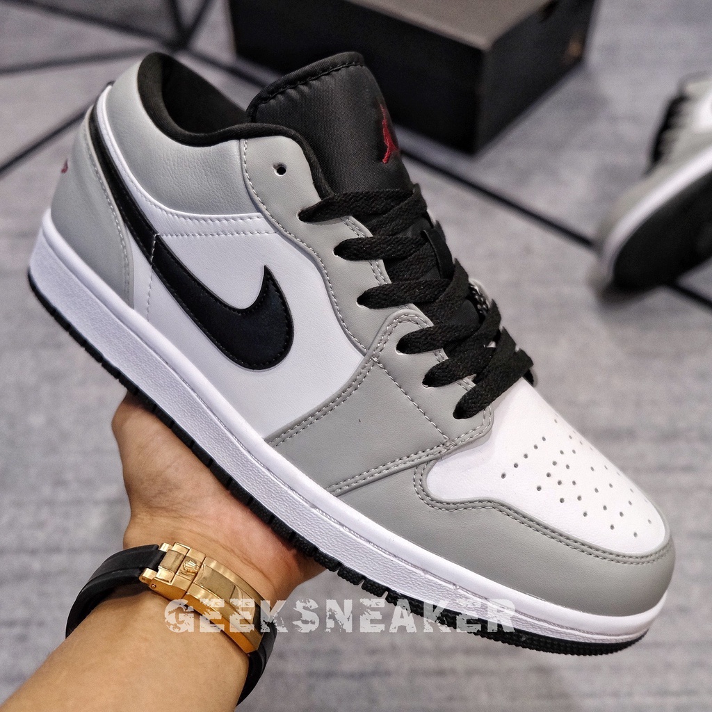 [GeekSneaker] Giày Jordan 1 Low Light Smoke Grey | BigBuy360 - bigbuy360.vn