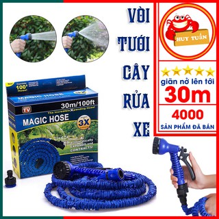 Vòi xịt thông minh ,Vòi rửa xe - Vòi tưới cây giãn nở lên tới 30m