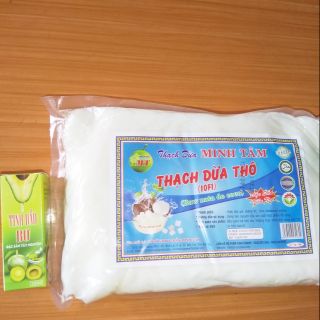 Combo 1kg Thạch dừa thô và 1hộp tdb