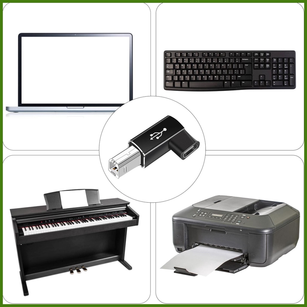 Cáp Chuyển Đổi USB Type C Cái Sang USB B Đực Tốc Độ Cao Cho Điều Khiển DJ rdavn rdavn