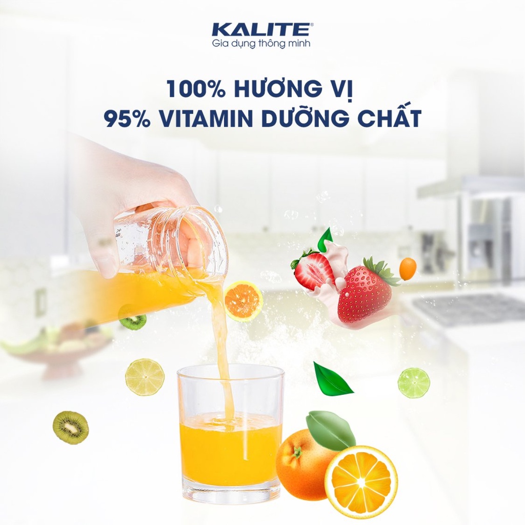 Máy ép chậm Kalite KL 531, công suất 200W, thân máy phủ inox 304