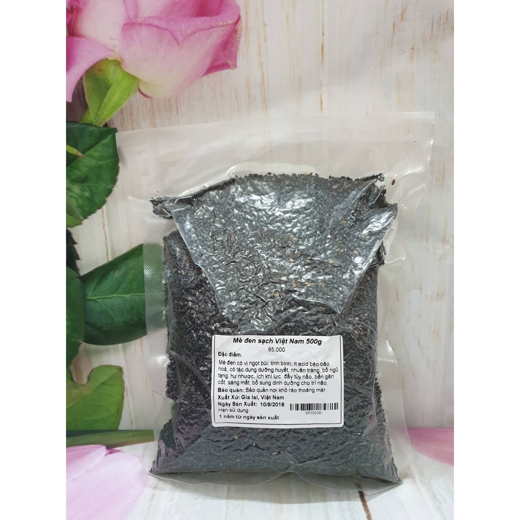 Mè đen sạch Nghệ An 500g
