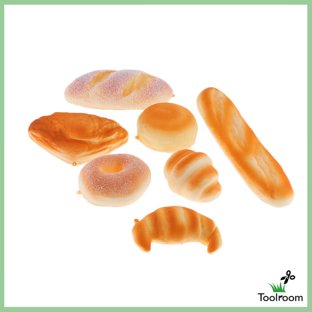 Set 7 Bánh Mì Nhân Tạo Trang Trí
