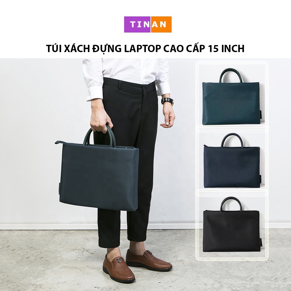 Túi Xách Đựng Laptop, Macbook 14-15 Inch TRƠN, Chống Thấm Nước, Đựng Tài Liệu Học Tập Văn Phòng A4