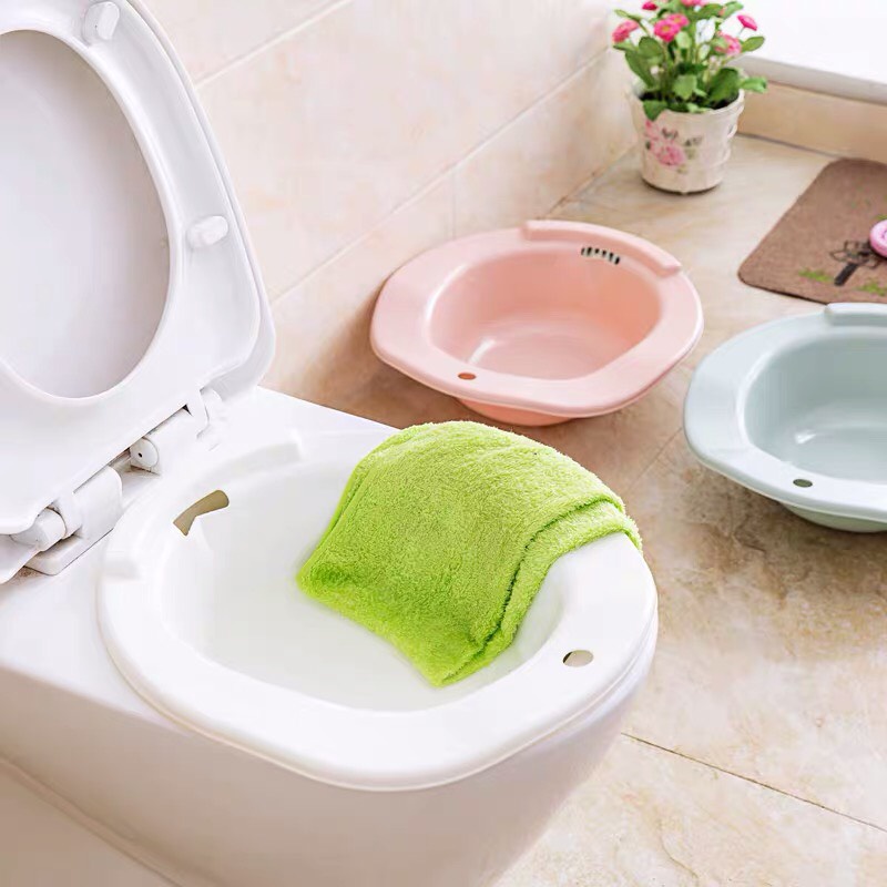 Chậu xông vùng kín sau sinh. Chậu ngâm rửa phụ khoa. Chậm ngâm cho bệnh nhân trĩ