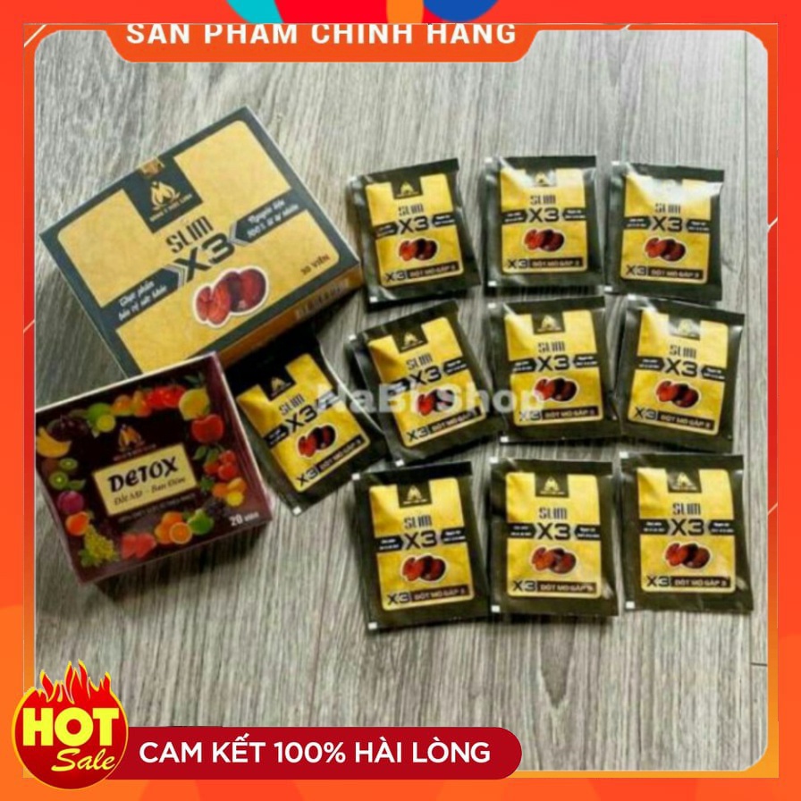 Giảm cân Đông y mộc linh x3 tặng 15vdetox