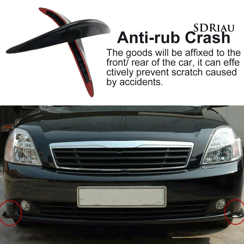 Set 2 miếng bảo vệ cản trước và sau xe hơi