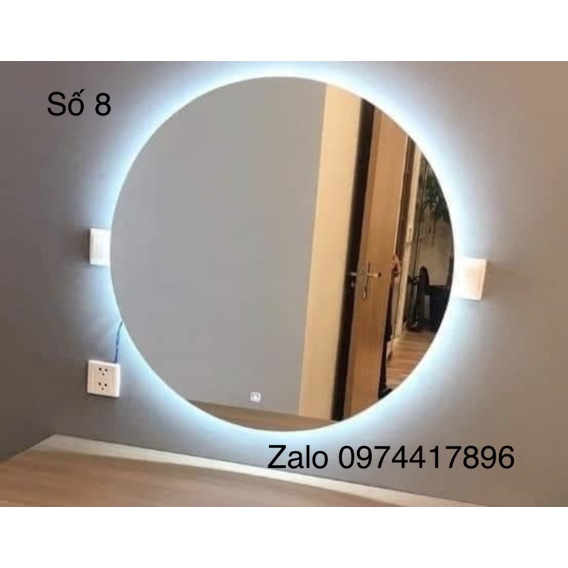 Gương led tròn hắt sườn 𝐇𝐚̀𝐧𝐠 𝐡𝐨𝐭, 𝐠𝐢𝐚́ 𝐱𝐮̛𝐨̛̉𝐧𝐠 gương led cảm biến Việt Nhật