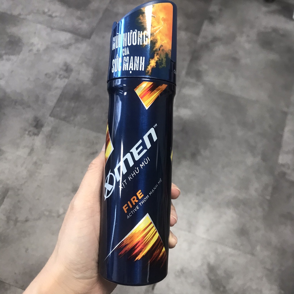 Xịt khử mùi toàn thân nam X men 140ml Sịt khử mùi nước hoa nam Xmen