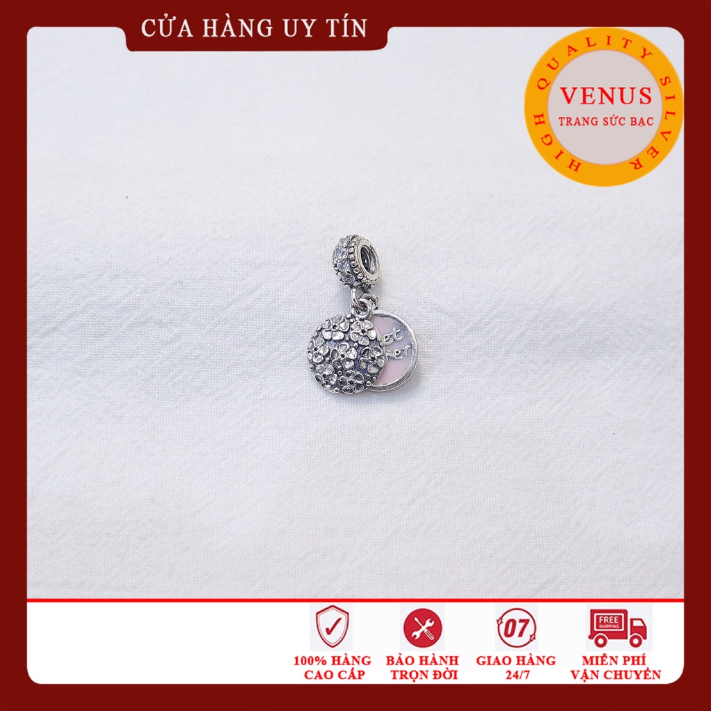 [Charm bạc 925 cao cấp] Charm treo 4 mẫu - Mã sản phẩm VENUST19
