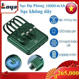 Mua Sạc Dự Phòng 10000mah Sạc Dự Phòng Iphone Sạc Nhanh Pin Pin Dự Phòng 10000mah Sạc Không Dây