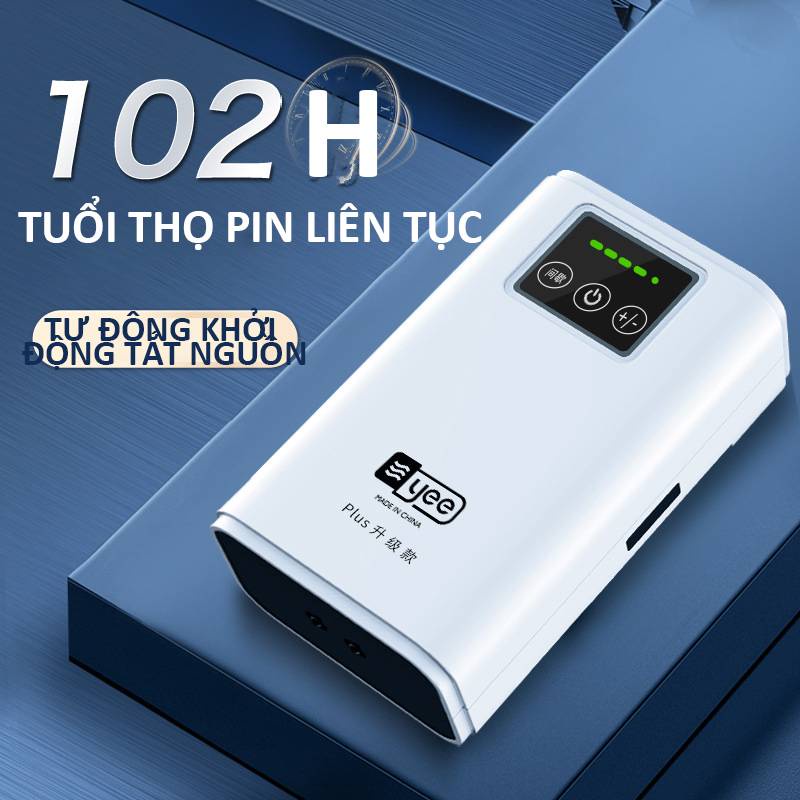 Máy bơm oxy bể cá Máy sục khí Sạc Pin Lithium USB, máy bơm oxy câu cá di động