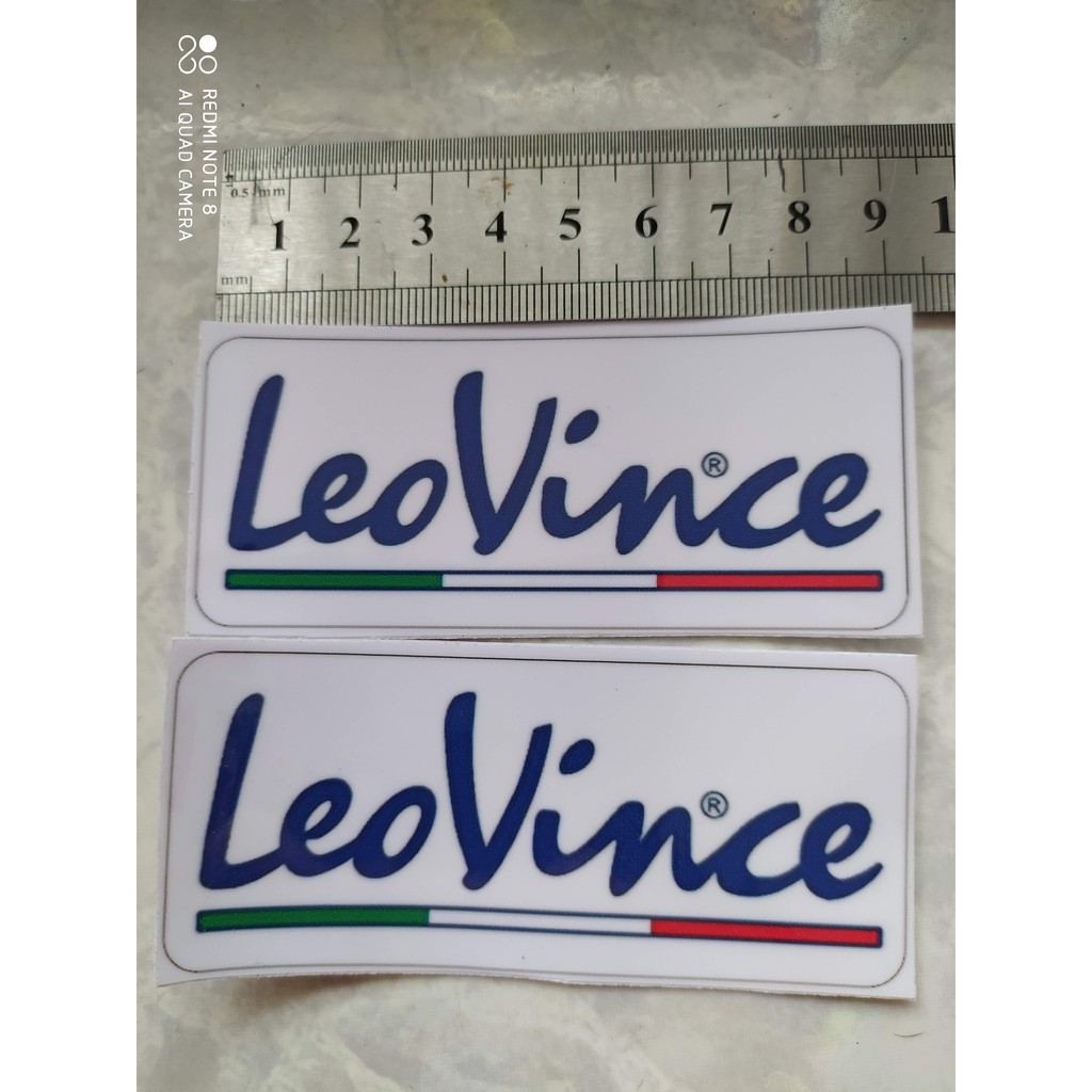 Tem Sticker Dán Xe LeoVince Giá Rẻ