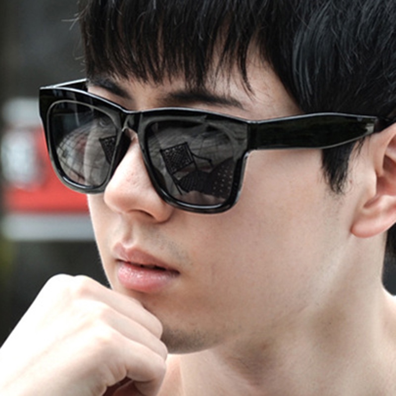 Kính Mát Thời Trang JP5 Tròng Vuông Gọng Nhựa